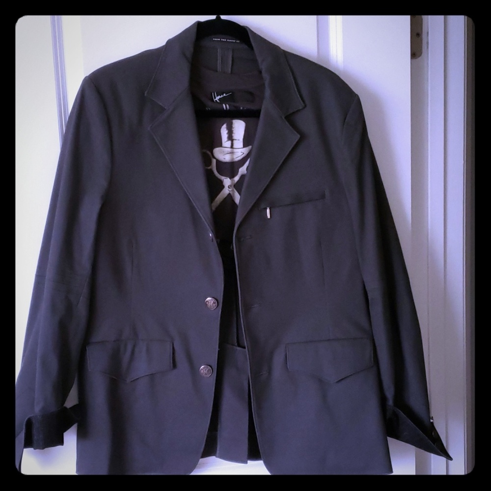 Hause of Howe Cotton Stretch Blazer Sz 40